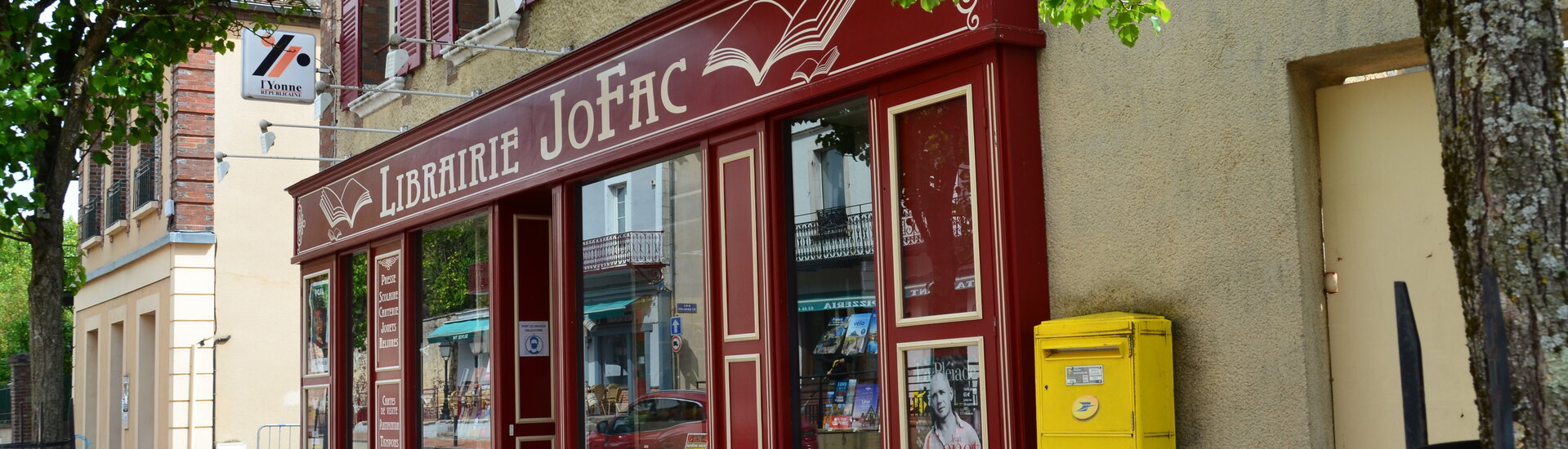 Librairie Jofac  à Toucy livres, romans, papeterie