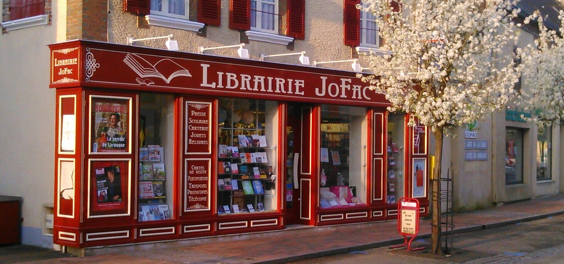 Librairie Jofac dans le 89 à Toucy -Yonne